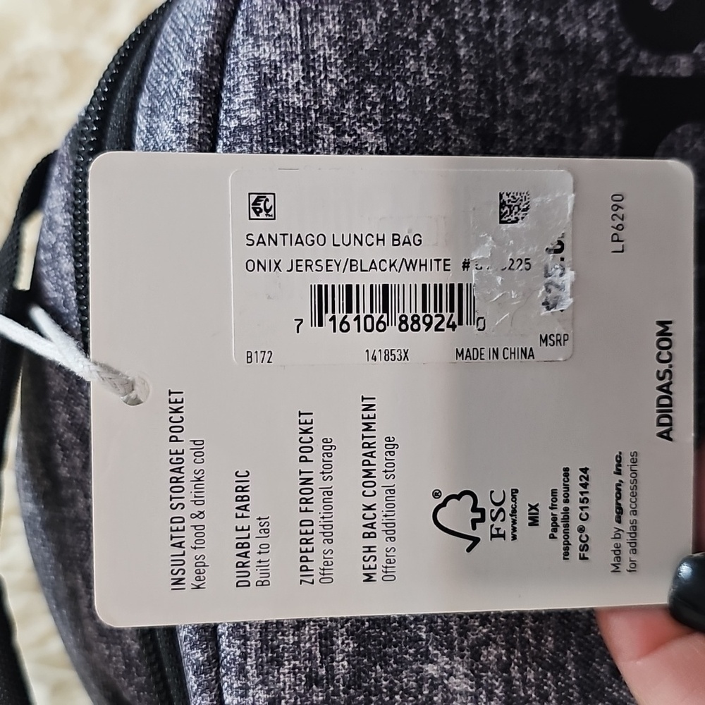 Adidas Santiago Lunch Bag - Picture 6 of 7